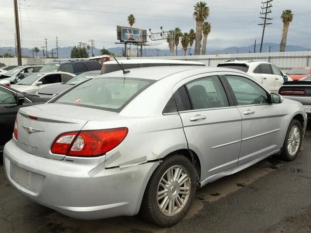 1C3LC66K07N550297 - 2007 CHRYSLER SEBRING LI SILVER photo 4