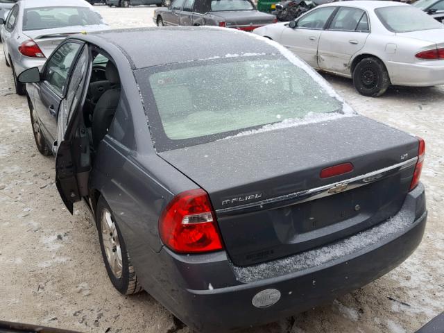 1G1ZS58F37F219638 - 2007 CHEVROLET MALIBU LS 灰色 照片 3