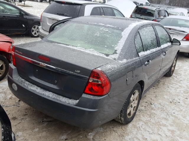 1G1ZS58F37F219638 - 2007 CHEVROLET MALIBU LS GRAY photo 4