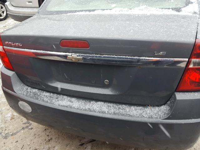 1G1ZS58F37F219638 - 2007 CHEVROLET MALIBU LS 灰色 照片 9