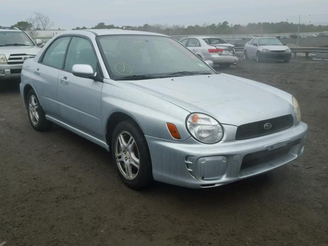 JF1GD67552H516534 - 2002 SUBARU IMPREZA RS SILVER photo 1