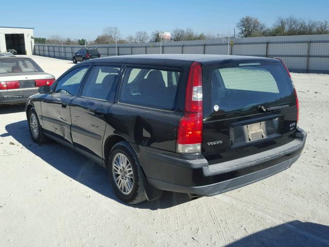 YV1SW59V542382663 - 2004 VOLVO V70 FWD BLACK photo 3