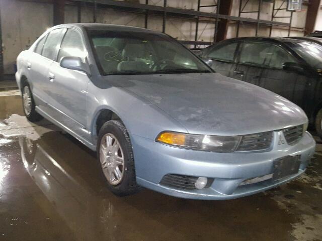 4A3AA46G43E134799 - 2003 MITSUBISHI GALANT ES BLUE photo 1