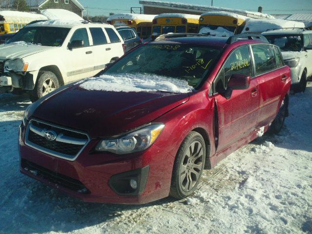 JF1GPAL67E8277680 - 2014 SUBARU IMPREZA SP RED photo 2