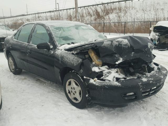 1G1JC524817395720 - 2001 CHEVROLET CAVALIER B BLACK photo 1