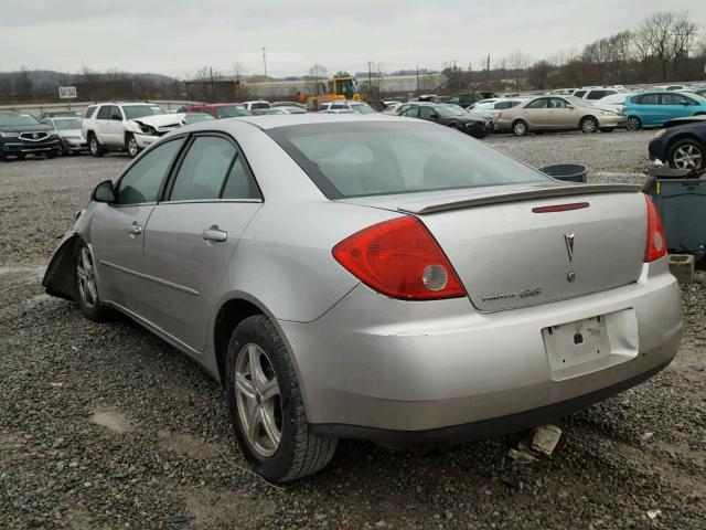 1G2ZG57B884187536 - 2008 PONTIAC G6 BASE SILVER photo 3