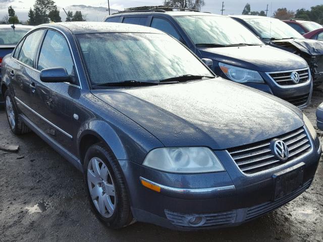 WVWTH63B22P014322 - 2002 VOLKSWAGEN PASSAT GLX CHARCOAL photo 1