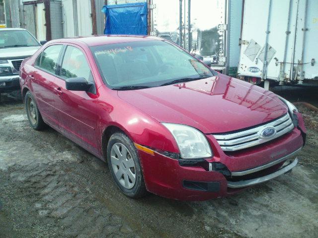 3FAHP06Z77R101444 - 2007 FORD FUSION S MAROON photo 1