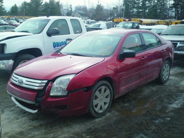 3FAHP06Z77R101444 - 2007 FORD FUSION S MAROON photo 2