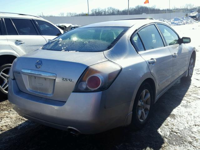 1N4AL21E38N457598 - 2008 NISSAN ALTIMA 2.5 SILVER photo 4