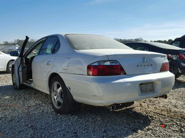 19UUA56673A014338 - 2003 ACURA 3.2TL WHITE photo 3