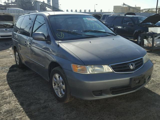 5FNRL18932B011232 - 2002 HONDA ODYSSEY EX GRAY photo 1