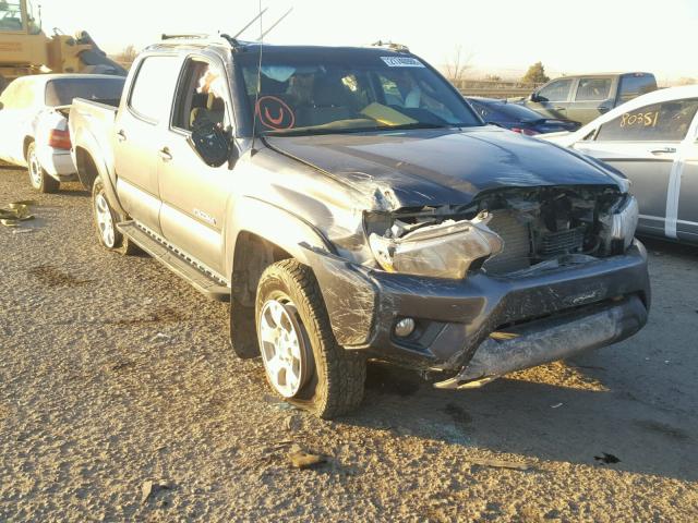 3TMLU4EN9FM174619 - 2015 TOYOTA TACOMA DOU CHARCOAL photo 1