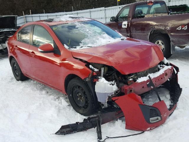 JM1BL1S50A1100352 - 2010 MAZDA 3 S RED photo 1