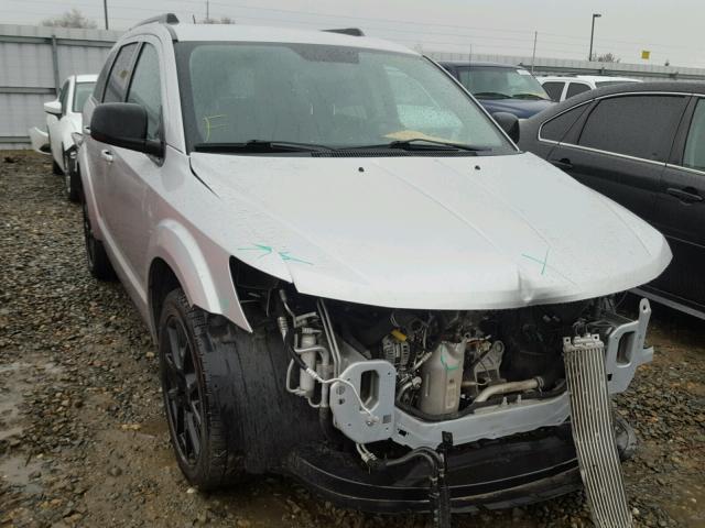 3C4PDCBGXDT677242 - 2013 DODGE JOURNEY SX SILVER photo 1