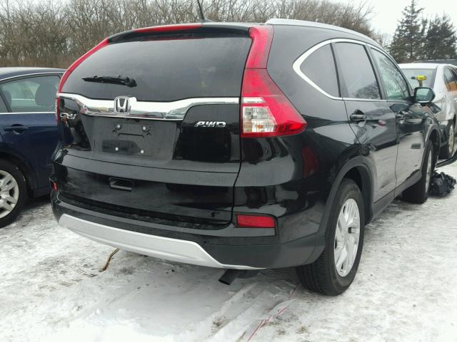 2HKRM4H74GH619475 - 2016 HONDA CR-V EXL BLACK photo 4