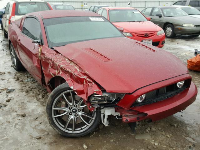 1ZVBP8CF1E5326030 - 2014 FORD MUSTANG GT RED photo 1