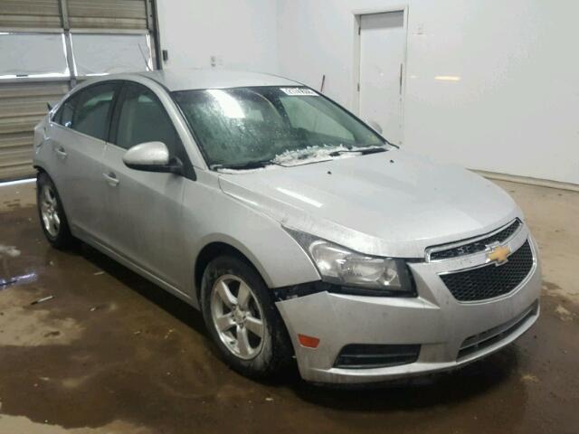 1G1PC5SBXD7265516 - 2013 CHEVROLET CRUZE LT SILVER photo 1