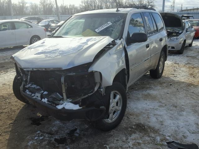 1GKDS13S162245888 - 2006 GMC ENVOY SILVER photo 2