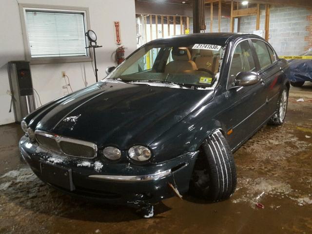 SAJWA51A56WE83975 - 2006 JAGUAR X-TYPE 3.0 GREEN photo 2