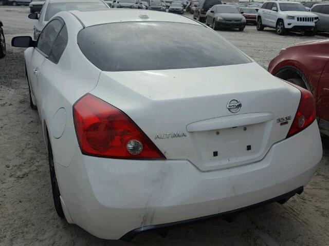 1N4BL24E08C121306 - 2008 NISSAN ALTIMA 3.5 WHITE photo 3