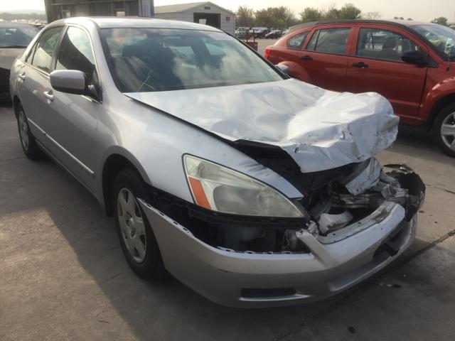 1HGCM56476A007069 - 2006 HONDA ACCORD LX SILVER photo 1