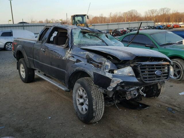 1FTZR45E88PA53802 - 2008 FORD RANGER SUP BLACK photo 1