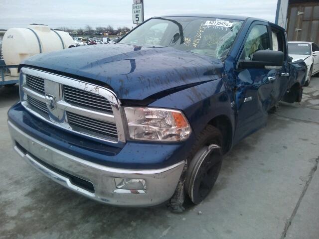 1D3HB13T49S706115 - 2009 DODGE RAM 1500 BLUE photo 2