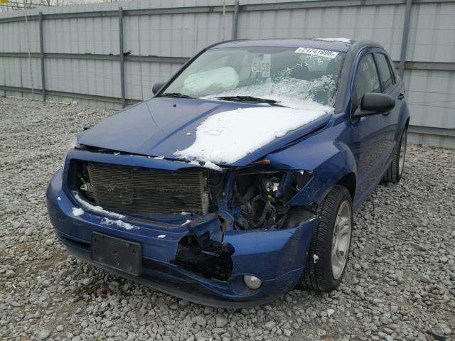 1B3CB3HA3AD568907 - 2010 DODGE CALIBER MA BLUE photo 2