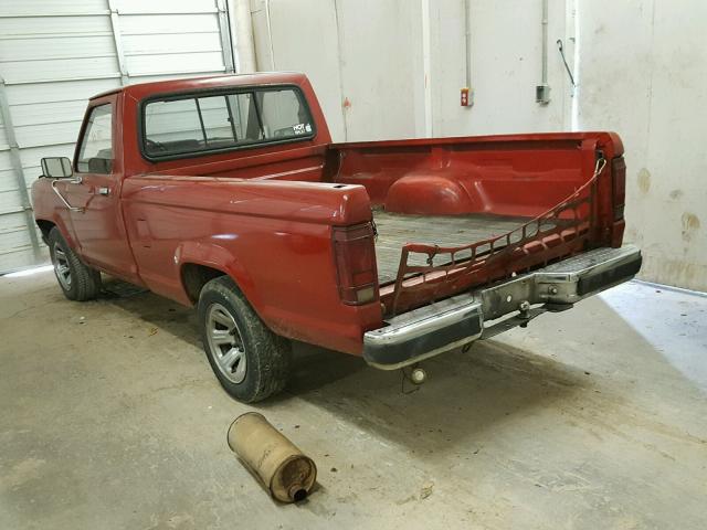 1FTBR10A5FUC62885 - 1985 FORD RANGER RED photo 3