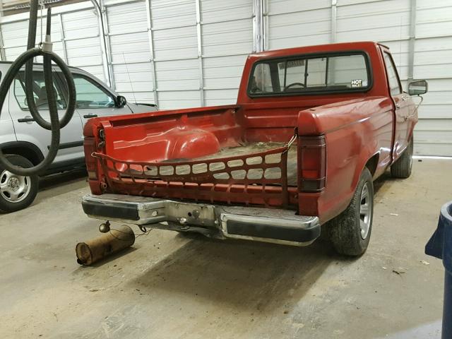 1FTBR10A5FUC62885 - 1985 FORD RANGER RED photo 4