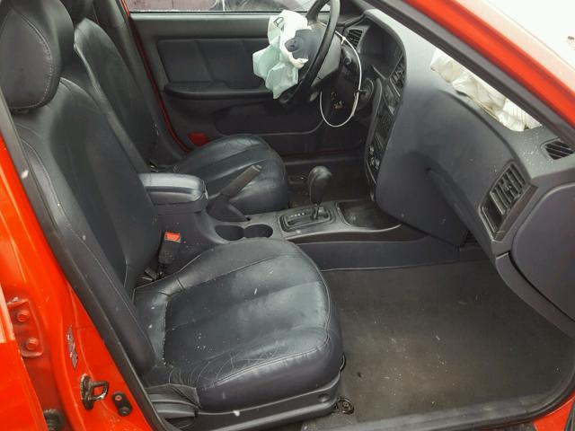 KMHDN55D71U024698 - 2001 HYUNDAI ELANTRA GL RED photo 5