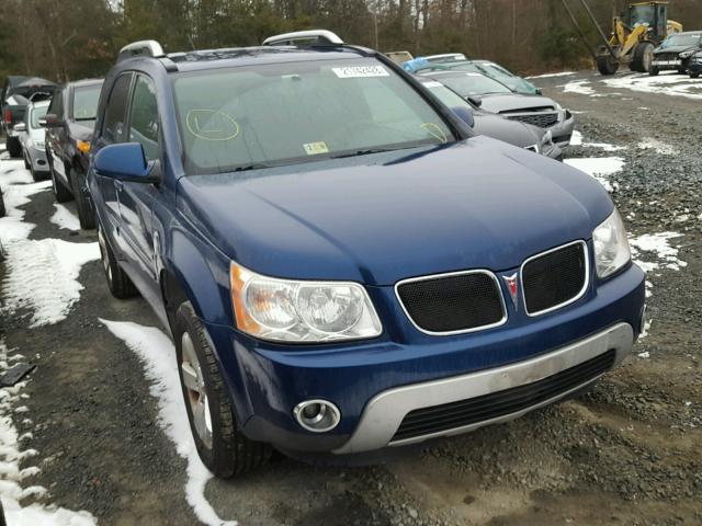 2CKDL43F996205037 - 2009 PONTIAC TORRENT BLUE photo 1