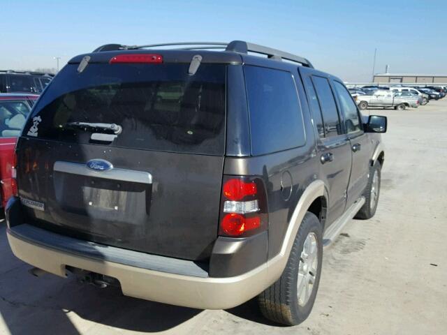 1FMEU64898UA51137 - 2008 FORD EXPLORER E GREEN photo 4