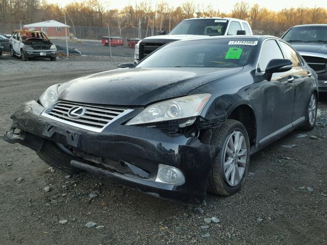 JTHBK1EG2A2406560 - 2010 LEXUS ES 350 BLACK photo 2