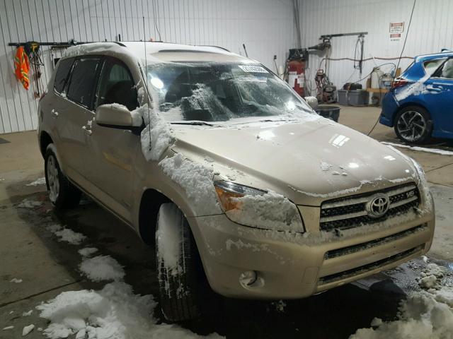 JTMBK31V785067465 - 2008 TOYOTA RAV4 LIMIT GOLD photo 1