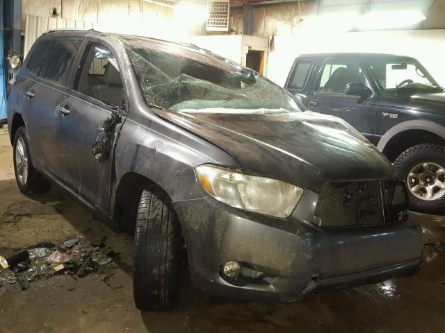 5TDDK3EH8AS029031 - 2010 TOYOTA HIGHLANDER BLUE photo 1