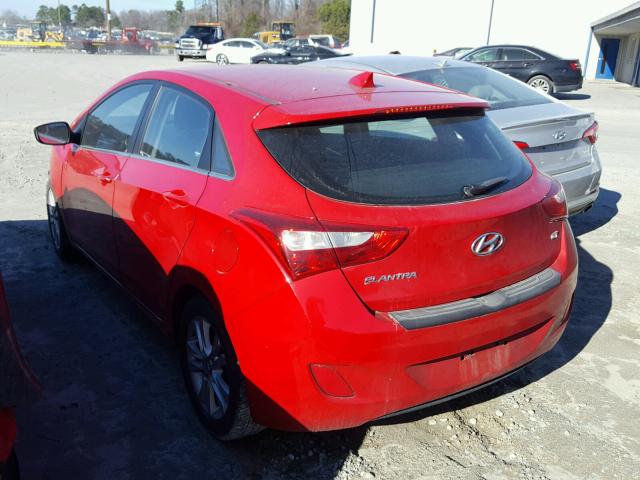 KMHD35LE8DU112018 - 2013 HYUNDAI ELANTRA GT RED photo 3