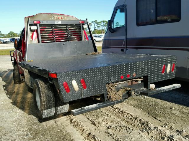 1FDWF37P34EC94575 - 2004 FORD F350 SUPER RED photo 3