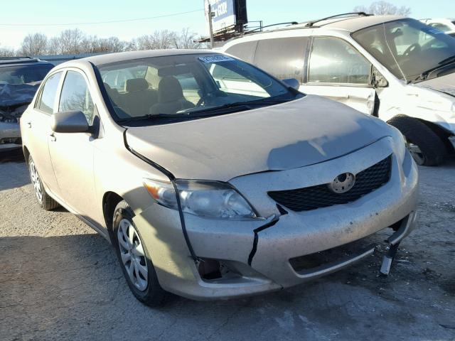 1NXBU4EEXAZ310669 - 2010 TOYOTA COROLLA BA GOLD photo 1