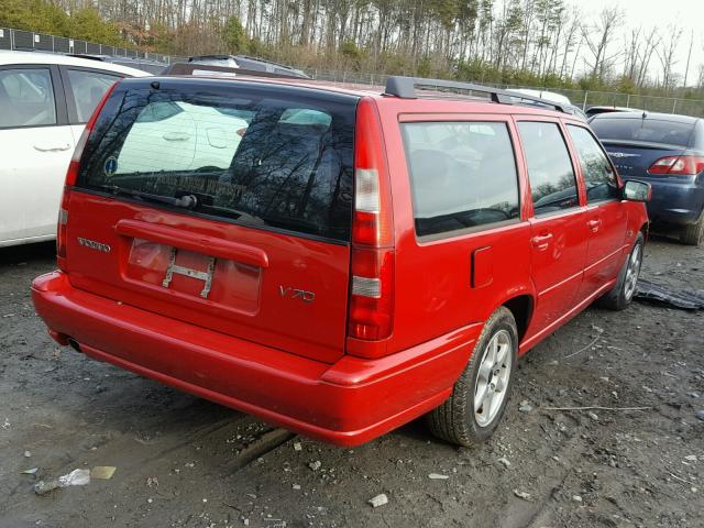 YV1LW61J2Y2665854 - 2000 VOLVO V70 BASE RED photo 4