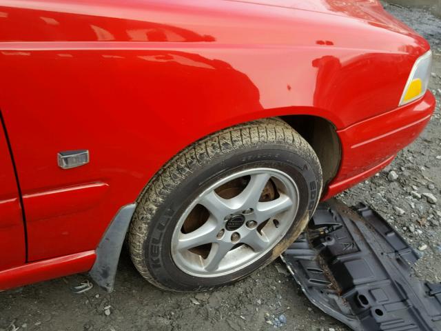 YV1LW61J2Y2665854 - 2000 VOLVO V70 BASE RED photo 9