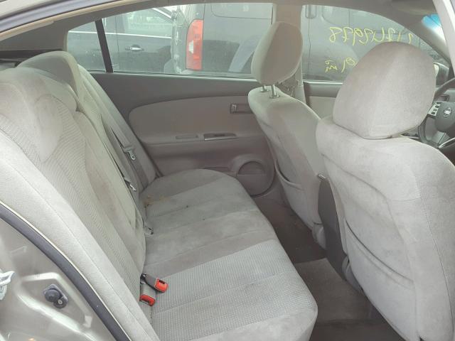 1N4BL11D16N431939 - 2006 NISSAN ALTIMA SE BEIGE photo 6