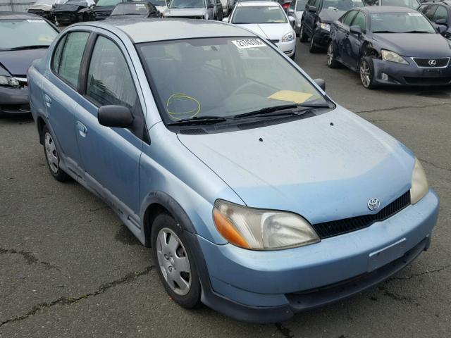 JTDBT123210132966 - 2001 TOYOTA ECHO BLUE photo 1