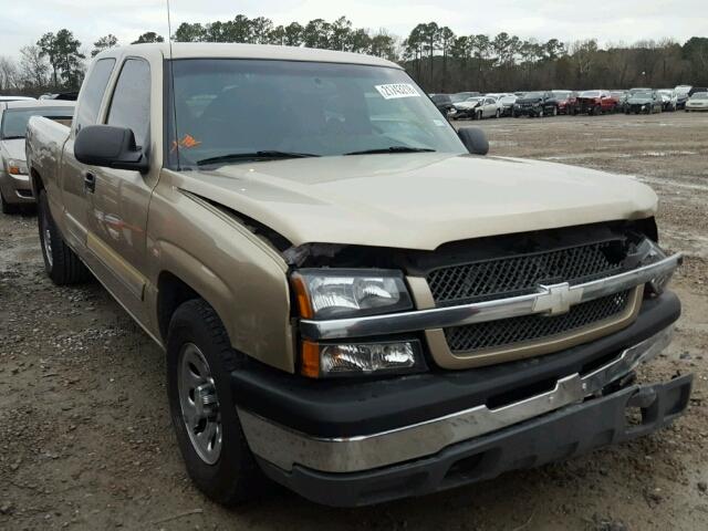 1GCEC19T05Z191664 - 2005 CHEVROLET SILVERADO GOLD photo 1