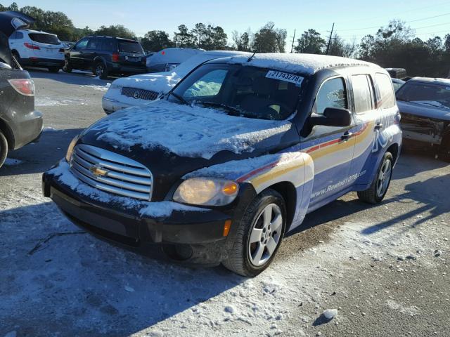 3GNBAADBXAS584786 - 2010 CHEVROLET HHR LS BLACK photo 2