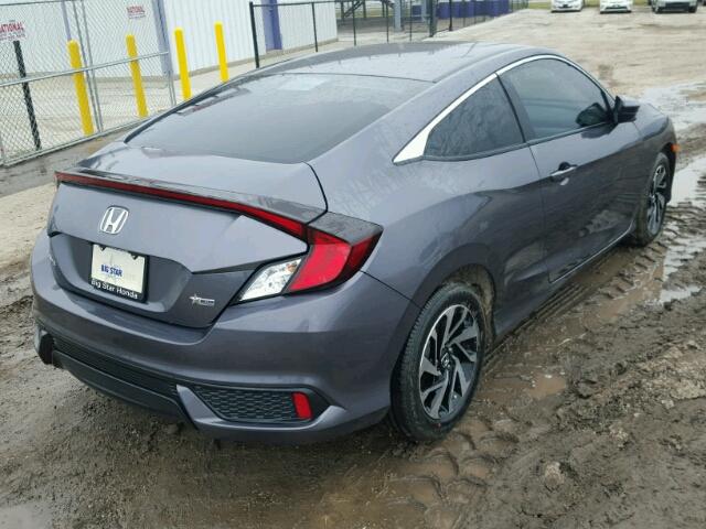 2HGFC4B05HH308067 - 2017 HONDA CIVIC LX GRAY photo 4