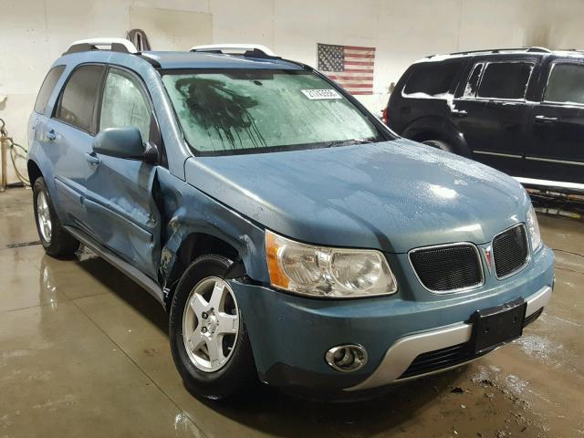 2CKDL43F486060844 - 2008 PONTIAC TORRENT BLUE photo 1