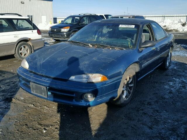 1B3HD46F9TF138844 - 1996 DODGE INTREPID TEAL photo 2