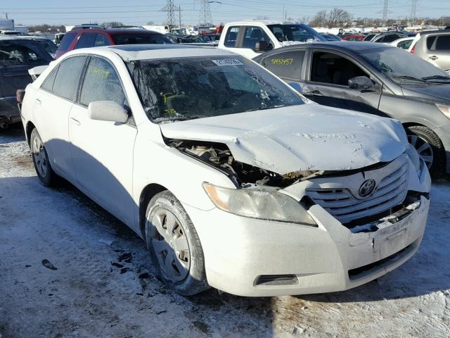 4T4BE46K78R017619 - 2008 TOYOTA CAMRY CE WHITE photo 1